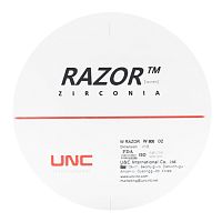 Диск циркониевый Razor 800, размер 98х12мм, оттенок D2, однослойный