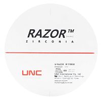 Диск циркониевый Razor 1100, размер 98х12мм, оттенок B2, однослойный