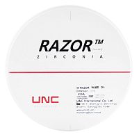 Диск циркониевый Razor 800, размер 95х14мм, оттенок D4, однослойный