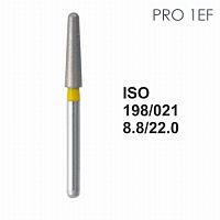 Бор алмазный MANI PRO-1EF по ISO 198, конус ,021 х 8.8 х 22.0 мм, зернистость EF, 5 штук