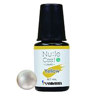 Глазурь жидкая окрашенная Nu:le Coat Liquid Yellow (желтый), 4 мл