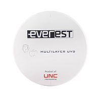Диск циркониевый Everest Multilayer UVS, размер 98х18 мм, цвет B3, многослойный, для ускоренной синтеризации за 40 минут