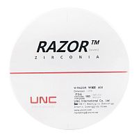 Диск циркониевый Razor 800, размер 98х30мм, оттенок A3.5, однослойный