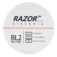 Диск циркониевый Razor 1100, размер 98х16мм, оттенок BL2, однослойный