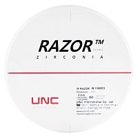 Диск циркониевый Razor 1100, размер 98х14мм, оттенок D3, однослойный
