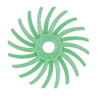 Диск спиральный полировочный полимерный Sheshan Brush CX2213-15MM, салатовый, диаметр 15 мм,1 шт.