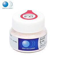 Дентин ZEO CE LIGHT Dentine D-A4, цвета отличны от VITA, порошок, 20 г.