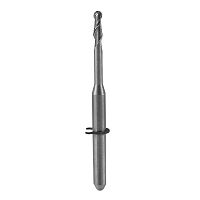 Фреза для обработки PMMA/PEEK/WAX совместима с VHF K5, размер: 2,0 х 3,0мм, цилиндр с округленным концом, без покрытия.
