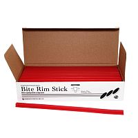 Воск (прикусные валики) д/построения прикуса на восковой модели Bite Rim Stick S250*9,8мм 50 прутков