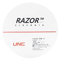 Диск циркониевый Razor 800, размер 98х12мм, оттенок C4, однослойный