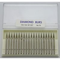 Бор алмазный Lixin Diamond, форма конус, размер 2.7мм, 20шт.
