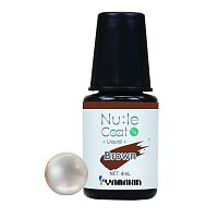 Глазурь жидкая окрашенная Nu:le Coat Liquid Brown (коричневый), 4 мл