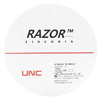 Диск циркониевый Razor 1300, размер 95х10мм, оттенок A3, однослойный