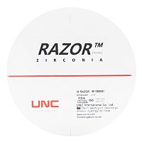 Диск циркониевый Razor 1300, размер 95х12мм, оттенок B1, однослойный