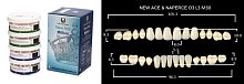 Зубы в боксах New Ace / Million, цвет A3.5, фасон O3/L3/M30, 20 полных гарнитуров.