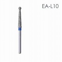 Бор алмазный MANI EA-L10 по ISO 494, шар ,1.9х 11.0 х 25.0 мм, зернистость S, 5 штук