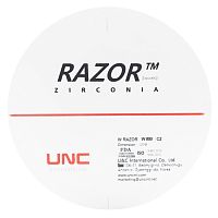 Диск циркониевый Razor 800, размер 98х10мм, оттенок С2, однослойный