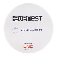 Диск циркониевый Everest Multilayer PT, размер 98х20 мм, цвет BL1, многослойный
