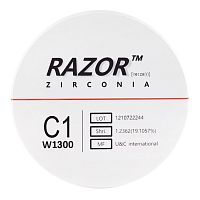 Диск циркониевый Razor 1300, размер 98х25мм, оттенок C1, однослойный