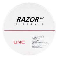 Диск циркониевый Razor 1300, размер 98х14мм, оттенок C1, однослойный