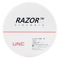 Диск циркониевый Razor 800, размер 95х18мм, оттенок A2, однослойный