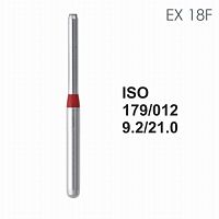Бор алмазный MANI EX-18F по ISO 179, цилиндр ,012 х9.2 х 21.0 мм, зернистость F, 5 штук