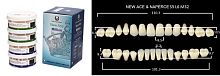 Зубы в боксах New Ace / Million, цвет A1, фасон S5/L6/M32, 20 полных гарнитуров.