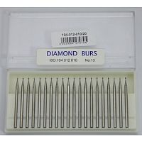 Бор алмазный Lixin Diamond, форма обратный конус, размер 1.0мм, 20шт.