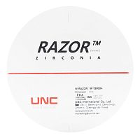 Диск циркониевый Razor 1300, размер 98х10мм, оттенок D4, однослойный
