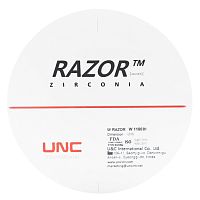 Диск циркониевый Razor 1100, размер 95х10мм, оттенок B1, однослойный