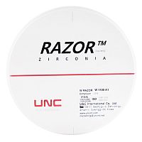 Диск циркониевый Razor 1100, размер 95х14мм, оттенок A1, однослойный