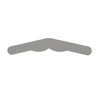 Лента матричная 0,04 мм средняя, 2х2 отверстия 144шт./уп. ZT dental (Китай) 
