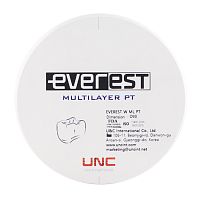 Диск циркониевый Everest Multilayer PT, размер 98х25 мм, цвет C2, многослойный