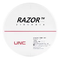 Диск циркониевый Razor 800, размер 95х14мм, оттенок A3.5, однослойный