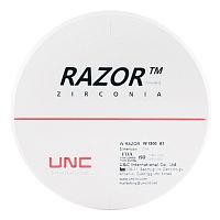 Диск циркониевый Razor 1300, размер 98х20мм, оттенок A1, однослойный