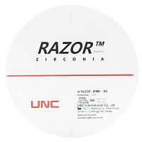 Диск циркониевый Razor 800, размер 95х10мм, оттенок A0, однослойный