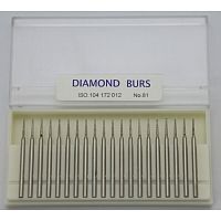 Бор алмазный Lixin Diamond, форма  конус усечённый, размер 1.2мм, 20шт.