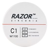Диск циркониевый Razor 1100, размер 98х16мм, оттенок C1, однослойный