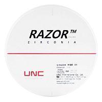 Диск циркониевый Razor 800, размер 98х14мм, оттенок D4, однослойный