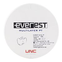 Диск циркониевый Everest Multilayer PT, размер 95х25мм, цвет C1, многослойный