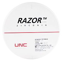 Диск циркониевый Razor 1100, размер 95х14мм, оттенок A2, однослойный