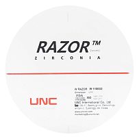 Диск циркониевый Razor 1100, размер 95х12мм, оттенок D2, однослойный