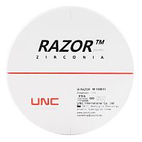 Диск циркониевый Razor 1100, размер 95х22мм, оттенок D3, однослойный