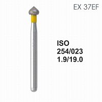 Бор алмазный MANI EX-37EF по ISO 254, почка ,023 х 1.6 х 19.0 мм, зернистость EF, 5 штук