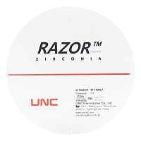 Диск циркониевый Razor 1100, размер 95х12мм, оттенок C1, однослойный