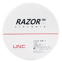 Диск циркониевый Razor 800, размер 98х18мм, оттенок C1, однослойный