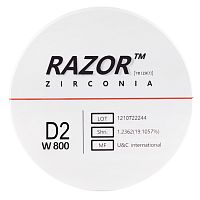 Диск циркониевый Razor 800, размер 95х25мм, оттенок D3, однослойный