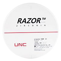 Диск циркониевый Razor 800, размер 98х14мм, оттенок A1, однослойный