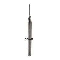 Фреза для обработки PMMA/PEEK/WAX совместима с VHF K5, размер: 0,6 х 3,0мм, цилиндр с округленным концом, без покрытия.