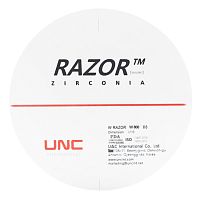 Диск циркониевый Razor 800, размер 98х12мм, оттенок D3, однослойный